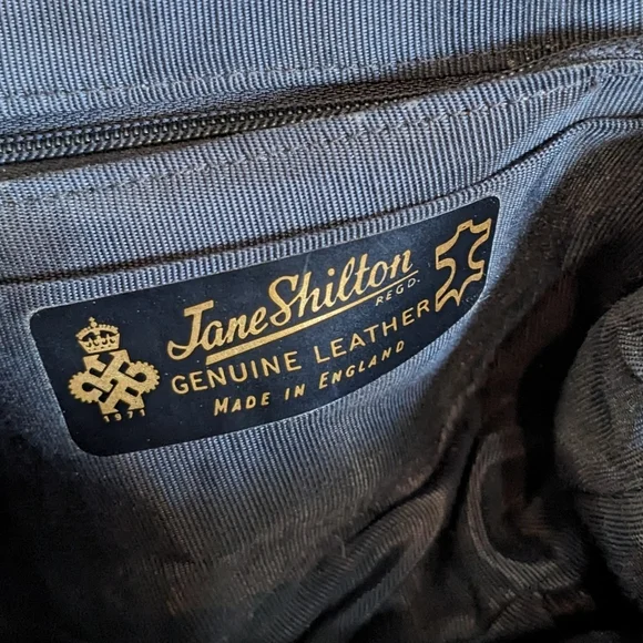 Jane Shilton Vintage Patent Leather Metal Top Handle Luxurious Evening Bag Black - Picture 13 of 14